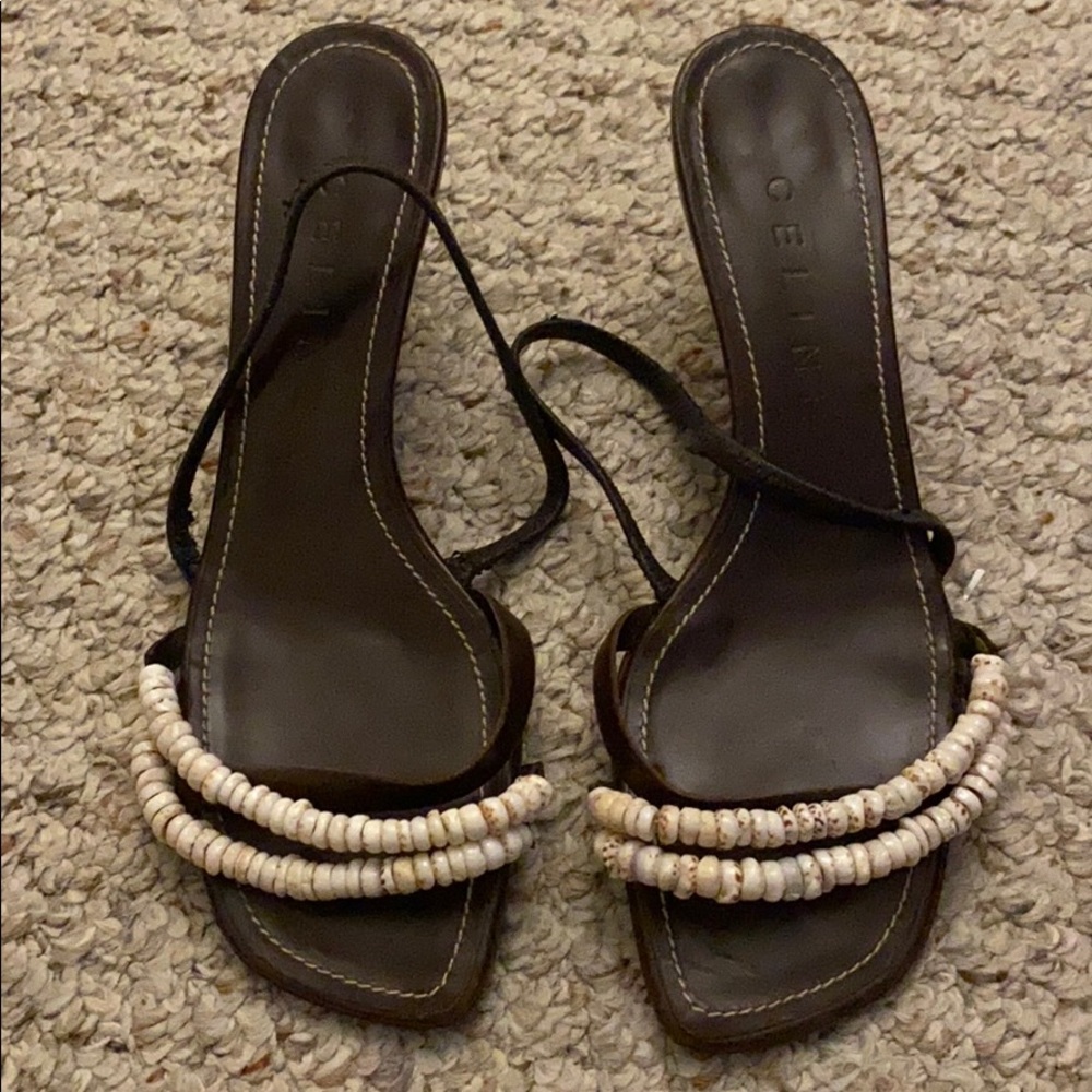 Celine sling back shoes